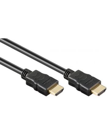 HDMI 1.4 kabel - 10.2 Gbps - 4K@30 Hz - Male to Male - 1 Meter - Zwart - Allteq